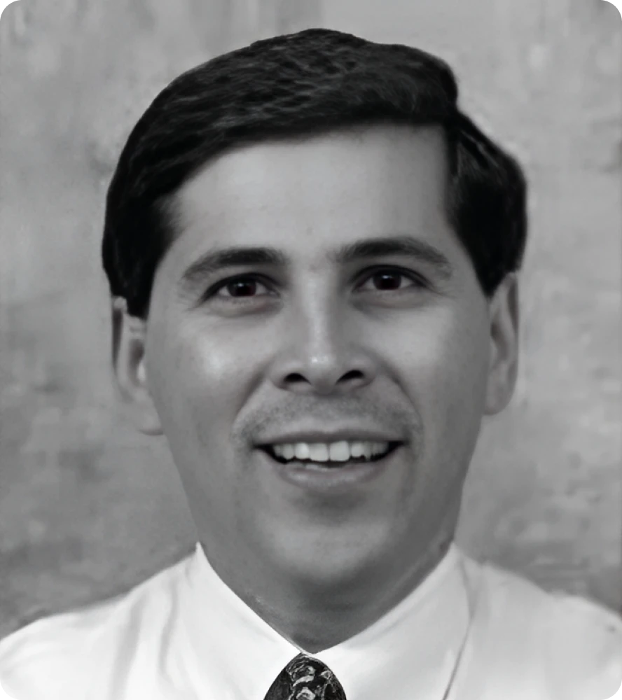 Portrait of a cheerful man