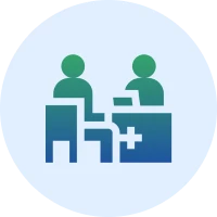 Medical appointment illustration